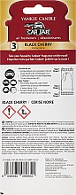 Auto-Lufterfrischer Black Cherry - Yankee Candle Car Jar Black Cherry — Bild N2
