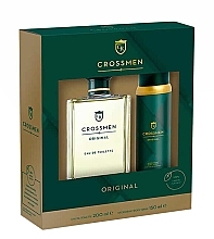 Düfte, Parfümerie und Kosmetik Coty Crossmen Original  - Duftset (Eau de Toilette 200ml + Deospray 150ml) 