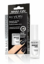 Nagelhärter und Nagelüberlack mit Glanzeffekt - Revers Maxi Gel Effect Plumping Top Coat Nail Polish — Bild N1
