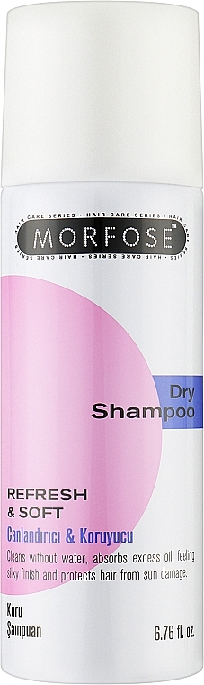 Trockenshampoo zum Schutz der Haarfarbe - Morfose Refresh & Soft Dry Shampoo — Bild N1