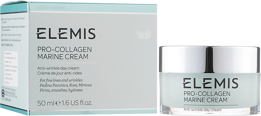 Anti-Falten Tagescreme - Elemis Anti-Age Pro-collagen Marine Cream — Bild N2