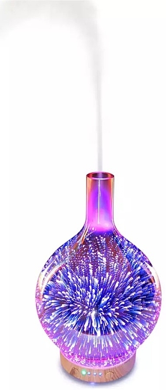 Elektrischer Aromadiffusor - Rio-Beauty Ella Glass Aroma Diffuser Humidifier & Night Light — Bild N2
