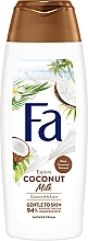 Düfte, Parfümerie und Kosmetik Pflegende und erfrischende Duschcreme mit Kokosmilch - Fa Coconut Milk