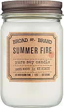 Düfte, Parfümerie und Kosmetik Kobo Broad St. Brand Summer Fire - Duftkerze