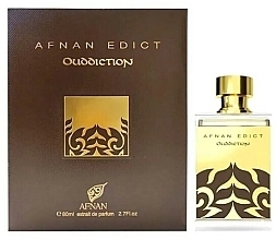 Düfte, Parfümerie und Kosmetik Afnan Perfumes Edict Ouddiction - Parfum