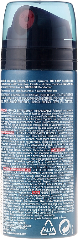 Deospray Antitranspirant 48h - Biotherm Day Control Deodorant Anti-Perspirant Homme  — Bild N2