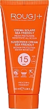 Düfte, Parfümerie und Kosmetik Sonnenschutzcreme für Gesicht und Körper - Rougj+ Sun Cream SPF15