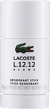 Düfte, Parfümerie und Kosmetik Lacoste L.12.12 Blanc - Deostick
