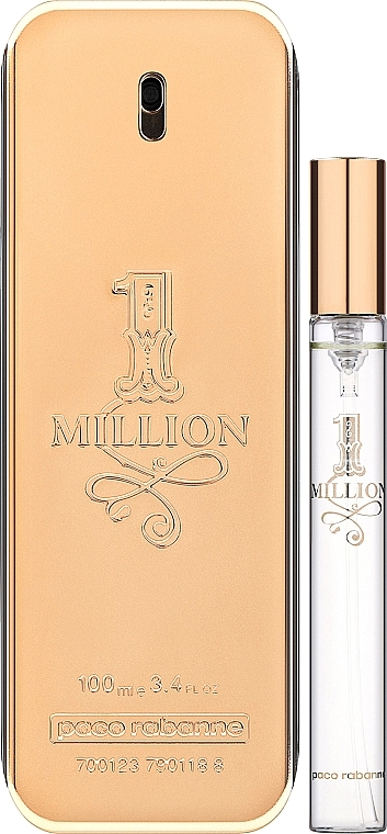 Paco Rabanne 1 Million - Duftset (Eau de Toilette 100 ml + Eau de Toilette 10 ml) — Bild N2