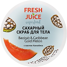 Körperzucker-Peeling Baobab & Caribbean Golden Melon - Fresh Juice Superfood Baobab & Caribbean Gold Melon — Bild N1