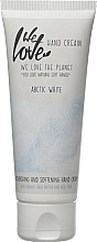 Düfte, Parfümerie und Kosmetik Pflegende und weichmachende Handcreme mit Bio Sheabutter und Aloe Vera - We Love The Planet Handcreme Arctic White