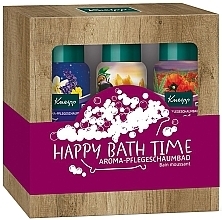 Düfte, Parfümerie und Kosmetik Set - Kneipp Happy Bath Time (bath/foam/3x100ml)