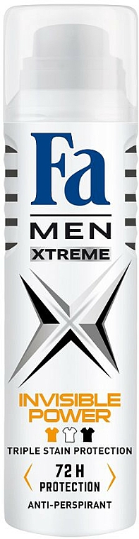 Deospray Antitranspirant - Fa Men Xtreme Invisible Power 72 H — Bild N3