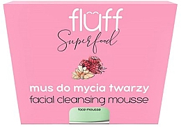Gesichtsmousse mit Himbeere und Mandel - Fluff Facial Cleansing Mousse Raspberry & Almonds — Bild N1
