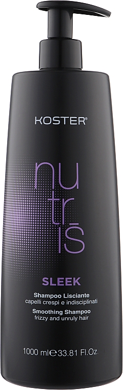 Shampoo für lockiges und widerspenstiges Haar - Koster Nutris Sleek Shampoo — Bild N3