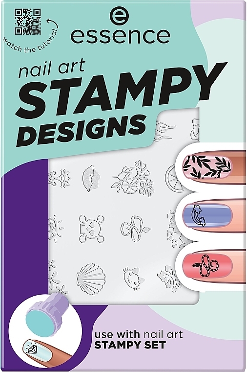 Stempelplatte - Essence Nail Art Stampy Designs — Bild N1