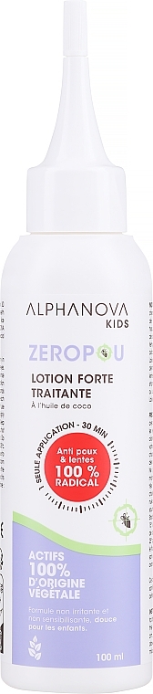 Haarlotion gegen Läuse - Alphanova Kids Treatment Lotion — Bild N1