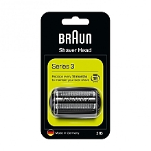 Austauschbare elektrische Rasierköpfe - Braun Series 3 21B — Bild N1