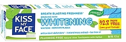 Zahncreme mit aufhellendem Effekt - Kiss My Face Whitening Toothpaste — Bild N1