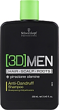 Anti-Schuppen-Shampoo - Schwarzkopf Professional 3D Men Piroctone Olamine Anti-Dandruff Shampoo — Bild N1