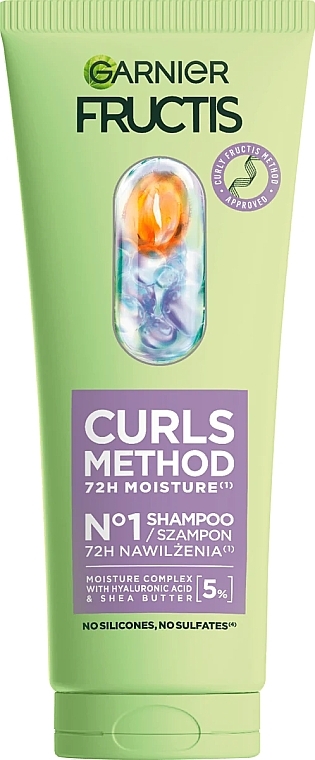 Garnier Fructis Curls Method Shampoo  - Shampoo für lockiges Haar  — Bild N1