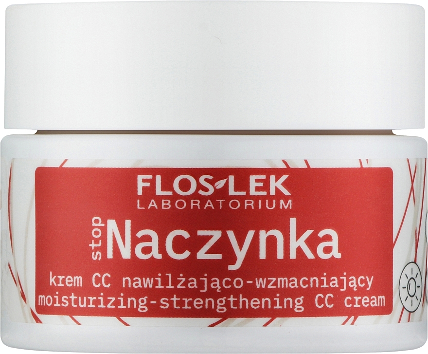 Feuchtigkeitsspendende und straffende CC-Creme SPF 20 - Floslek Stop Capillary Hydrating & Firming CC Cream SPF 20 — Bild N1