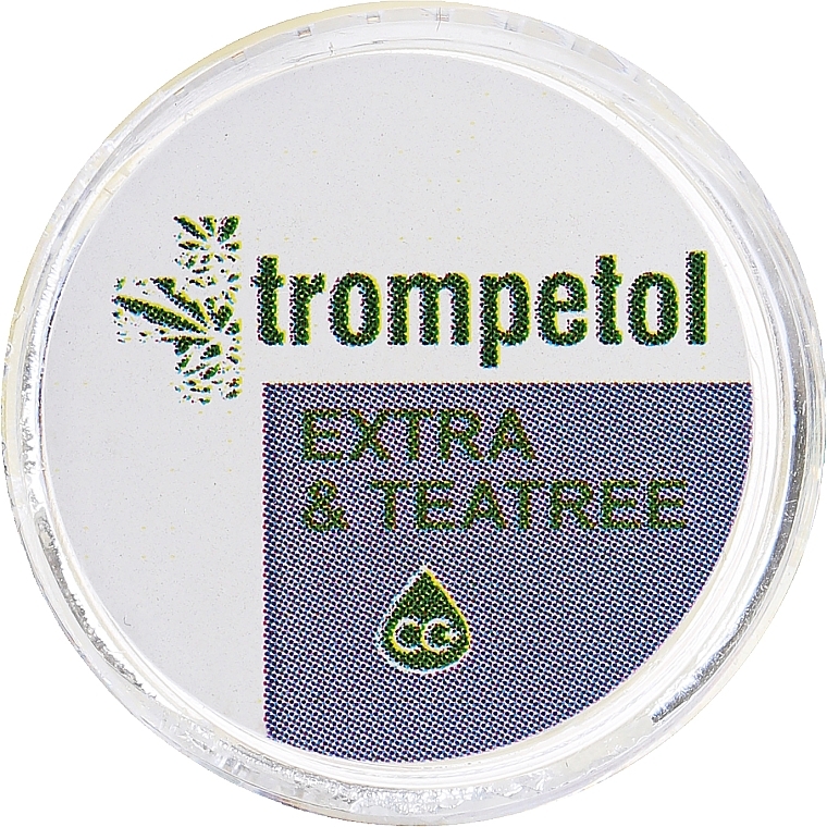 Salbe mit Hanf- und Teebaumextrakt - Trompetol Hemp Salve Extra & Tea Tree (Probe)  — Bild N1