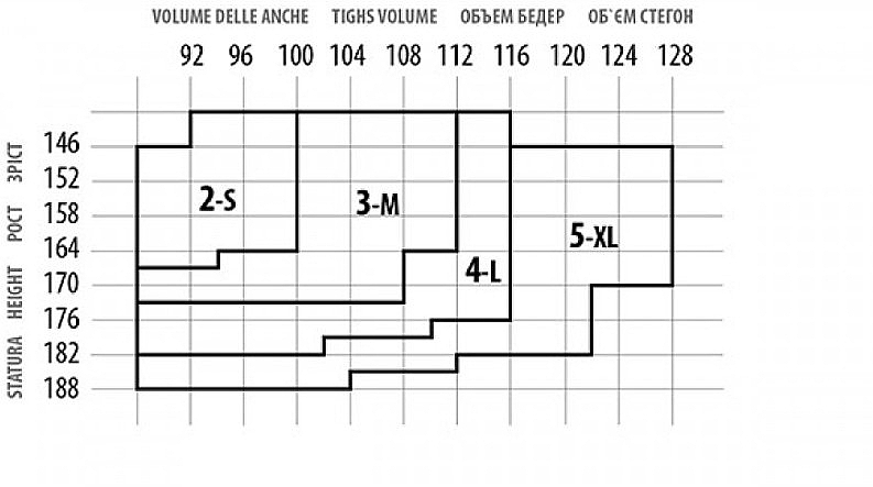 Strumpfhose Pari 16 60 Den nero - Giulia — Bild N3