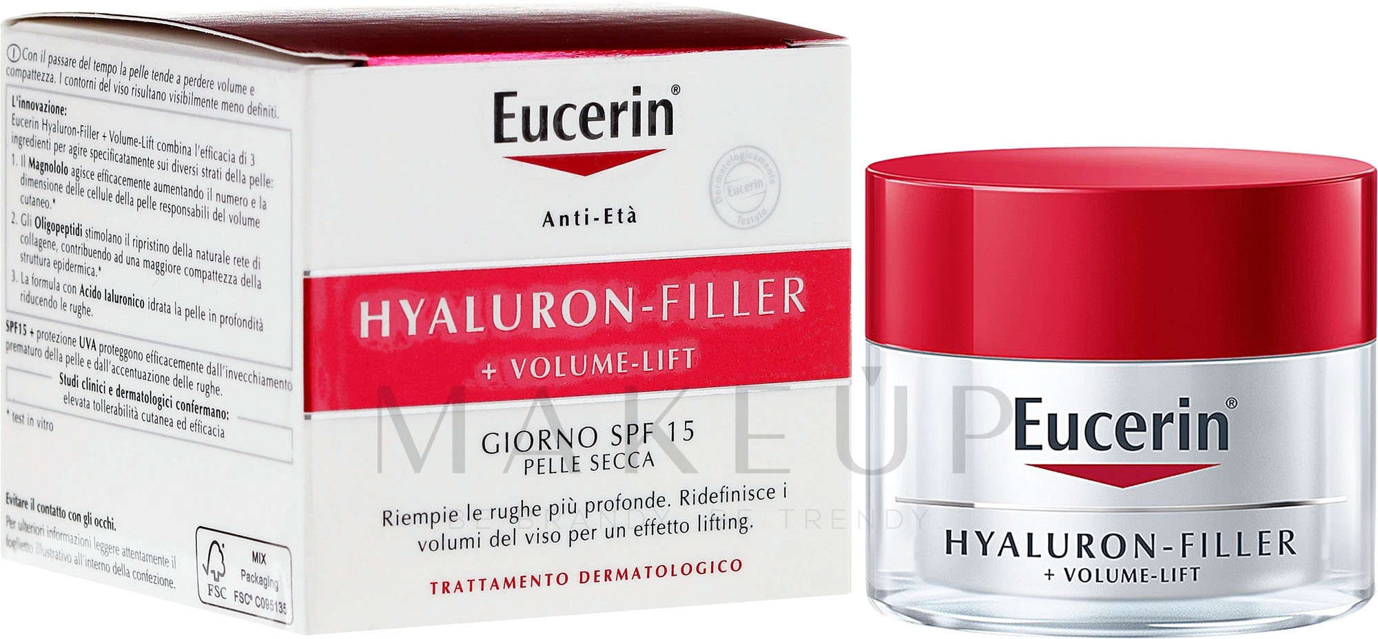 Tagescreme für trockene Haut - Eucerin Volume Filler Day Dry Skin — Bild 50 ml
