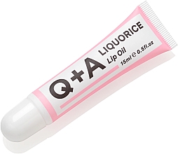 Düfte, Parfümerie und Kosmetik Lippenöl - Q+A Liquorice Lip Oil