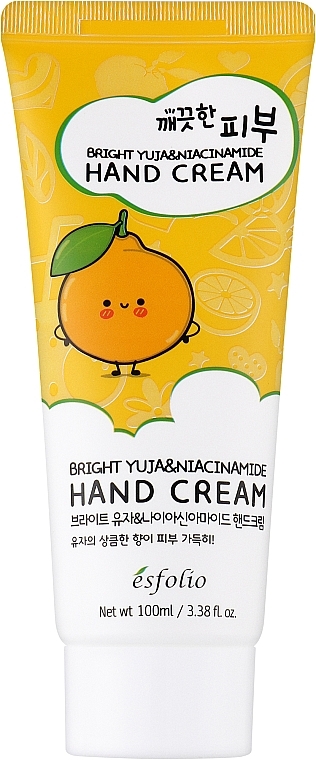 Handcreme mit Yuzu-Extrakt und Niacinamid - Esfolio Pure Skin Hand Cream  — Bild N1