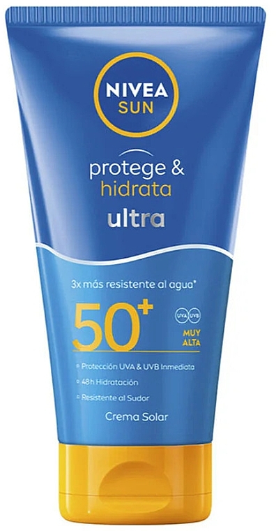 Sonnenschutz-Gesichtslotion - Nivea Sun Protect & Moisturize Ultra Spf50 — Bild N1