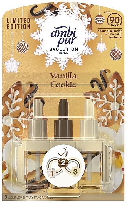 Nachfüller für Lufterfrischer Vanille-Kekse - Ambi Pur Vanilla Cookie Electric Air Freshener — Bild N1