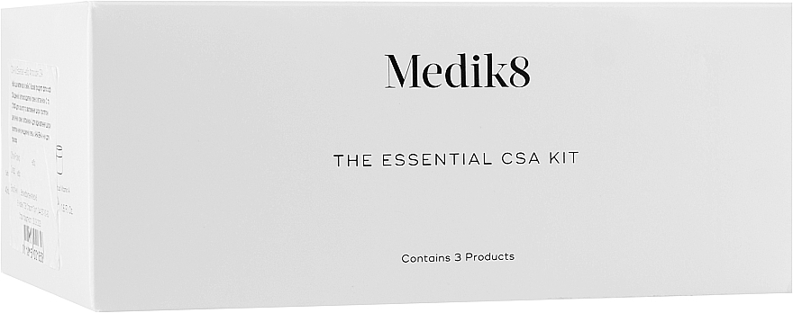 Set - Medik8 The Essential CSA Kit (f/gel/40ml + f/d/cr/40ml + n/f/cr/50ml) — Bild N1