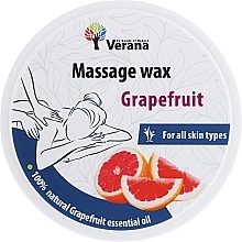 Massagewachs Grapefruit - Verana Massage Wax Grapefruit  — Bild N1
