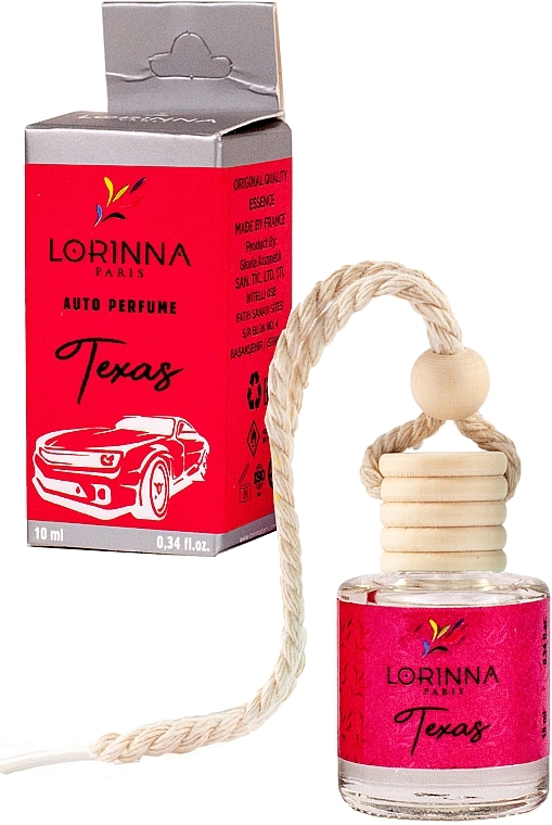 Auto-Lufterfrischer - Lorinna Paris Texas Auto Perfume  — Bild N1