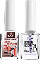 Düfte, Parfümerie und Kosmetik Nagelüberlack mit 3D Effekt - Eva Cosmetics 3D Lens Top Coat