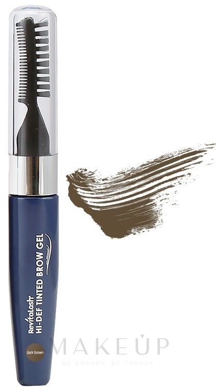 Augenbrauengel - RevitaLash Hi-Def Tinted Brow Gel — Bild Dark Brown