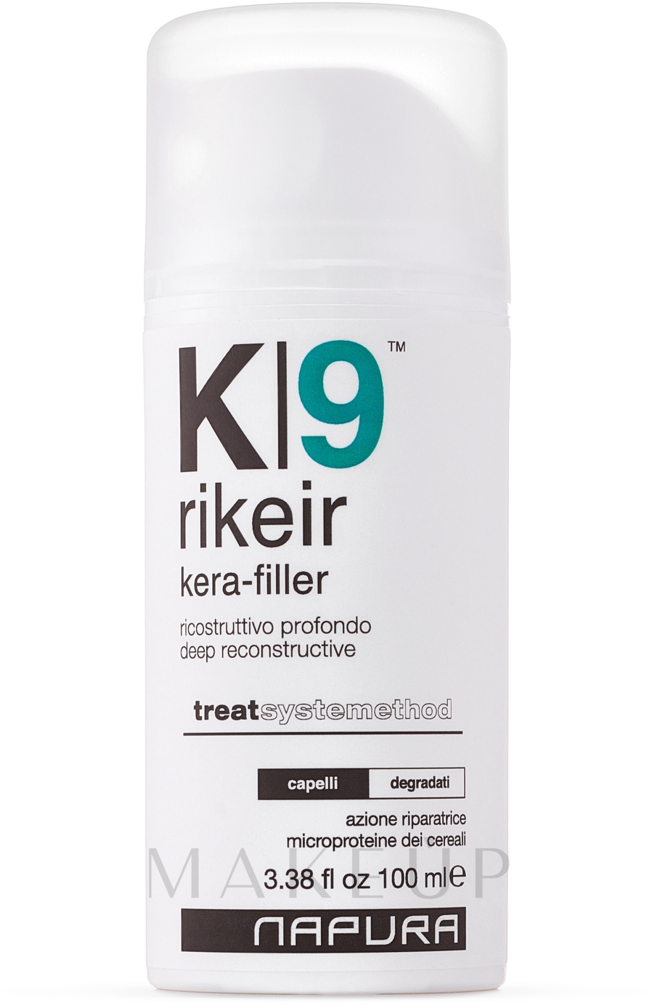 Nicht auswaschbarer Haarfüller - Napura K9 Rikeir Kera-Filler — Bild 100 ml