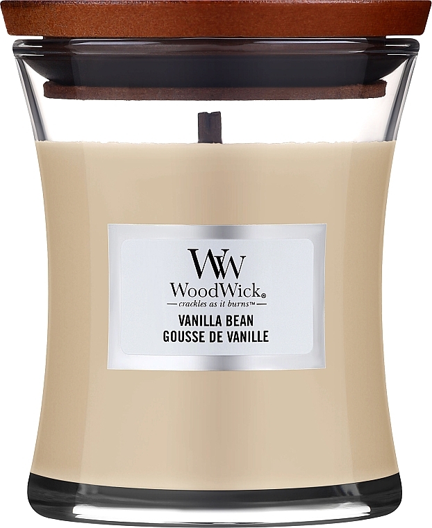 Duftkerze im Glas Vanilla Bean - WoodWick Hourglass Candle Vanilla Bean — Bild N2