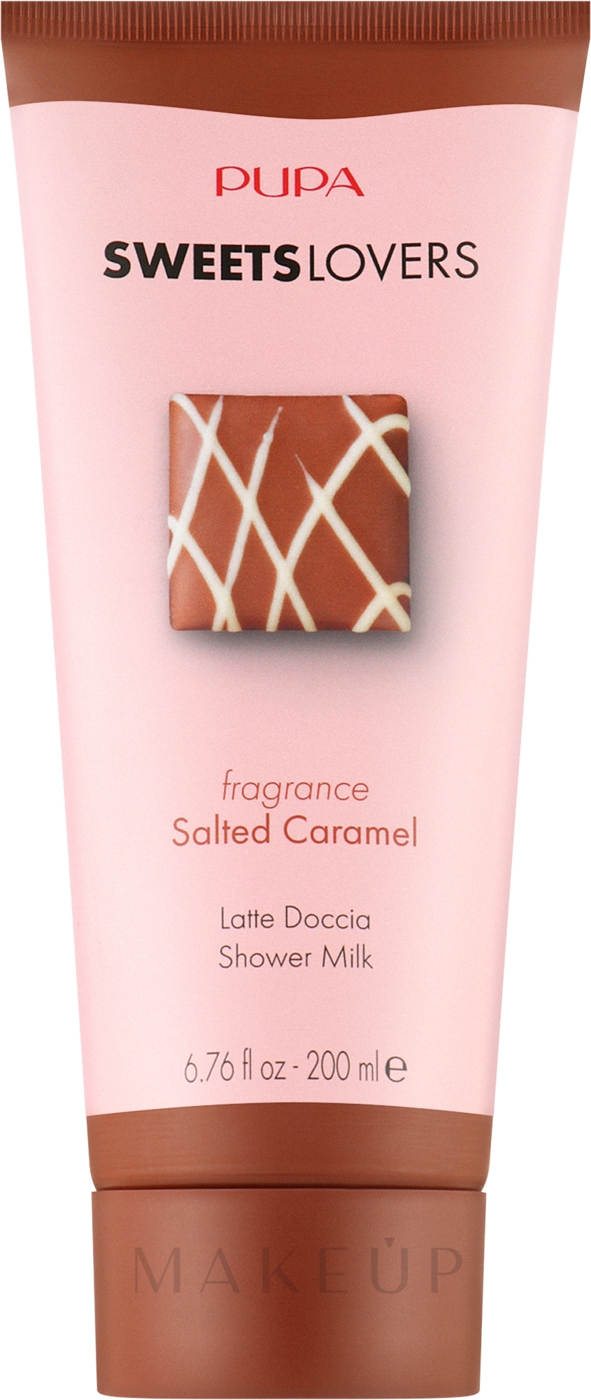 Duschmilch Gesalzenes Karamell - Pupa Sweet Lovers Salted Caramel Shower Milk — Bild 200 ml