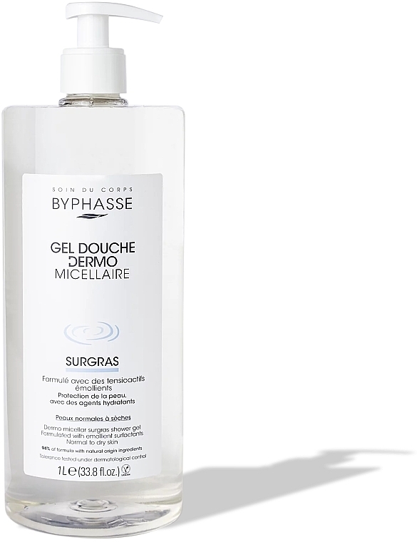 Duschgel für normale bis trockene Haut - Byphasse Surgras Comfort Dermo Shower Gel Normal To Dry Skin