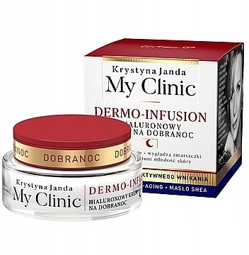 Nachtcreme mit Hyaluronsäure - Janda My Clinic Dermo-Infusion Hyaluronic Night Cream  — Bild N1