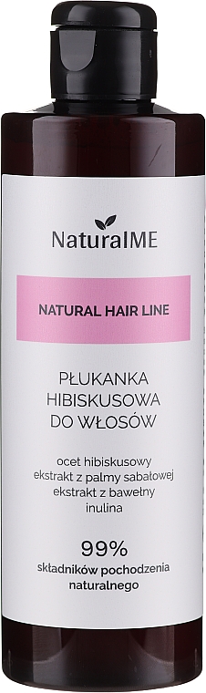 Haarspülung mit Hibiskusessig - NaturalME Natural Hair Line Balm — Bild N1