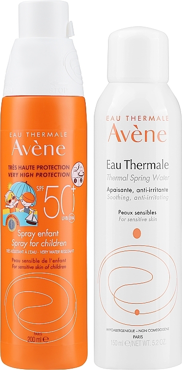 Gesichtspflegeset - Avene Sun (Spray 200ml + Thermalwasser 150ml)  — Bild N2