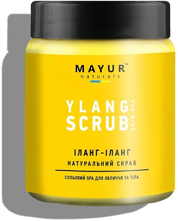 Natürliches Salzpeeling für Gesicht und Körper Ylang Ylang und Zitrone - Mayur — Bild N1