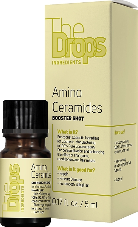 Haarkomplex - Pharma Group Laboratories The Drops Amino Ceramides Booster Shot  — Bild N3