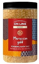 Düfte, Parfümerie und Kosmetik Badesalze - On Line Senses Bath Salt Moroccan Gold