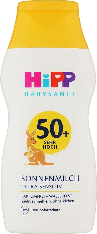 Sonnenschutzbalsam - HIPP Babysanft SPF50 Ultra Sensitiv — Bild N2