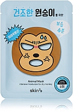Düfte, Parfümerie und Kosmetik Feuchtigkeitsspendende Tuchmaske für das Gesicht - Skin79 Animal Mask For Dry Monkey